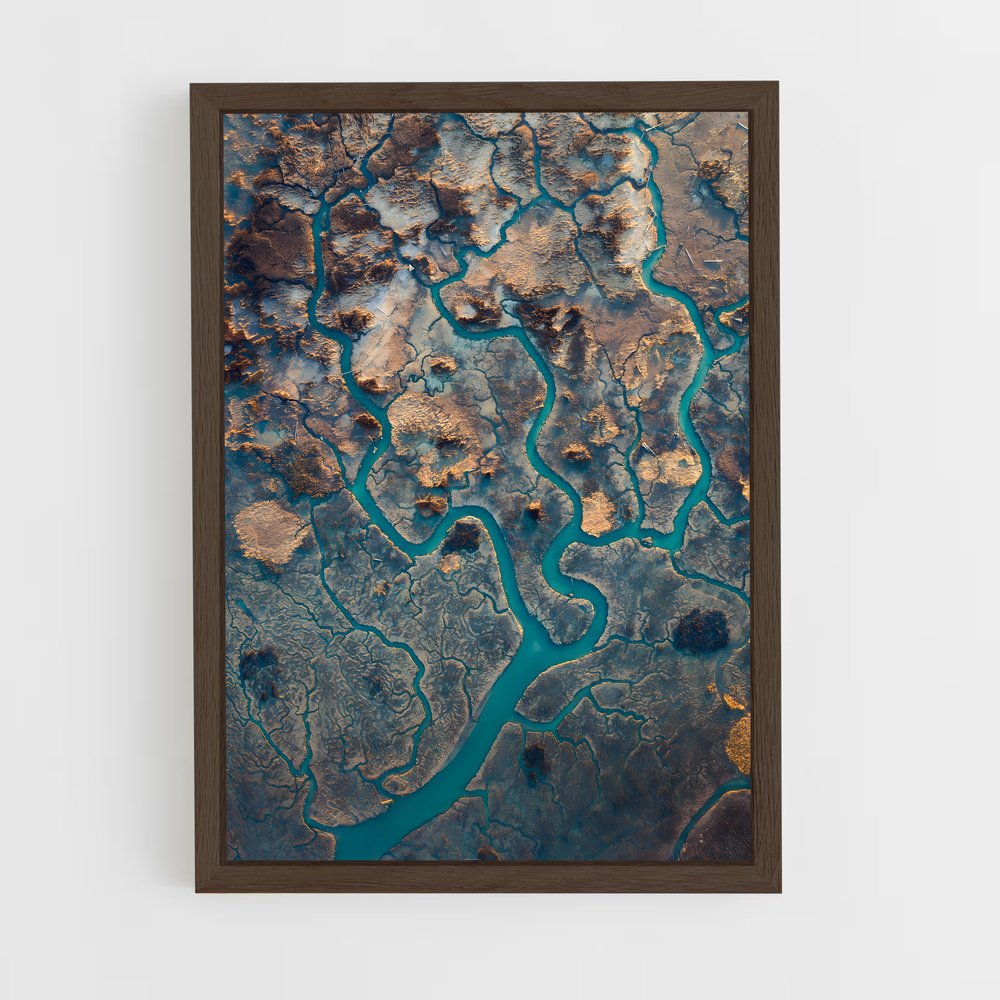 ap-river delta-1 cadre Bois foncé