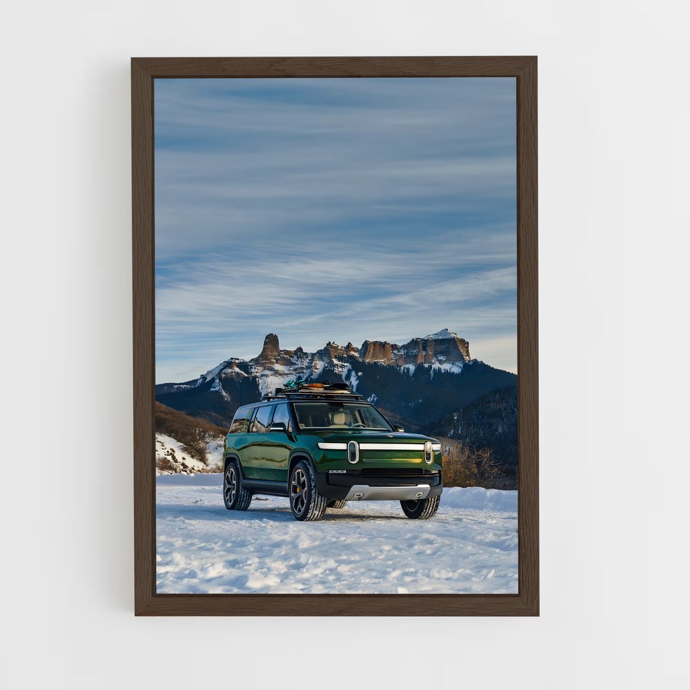 ap-rivian-1 cadre Bois foncé