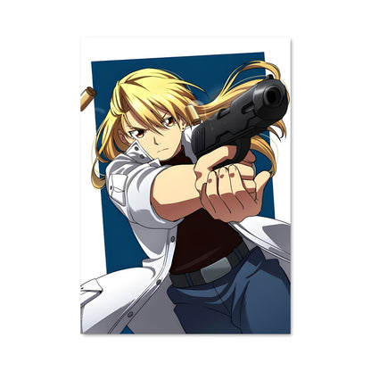 Poster La Fille au Fusil