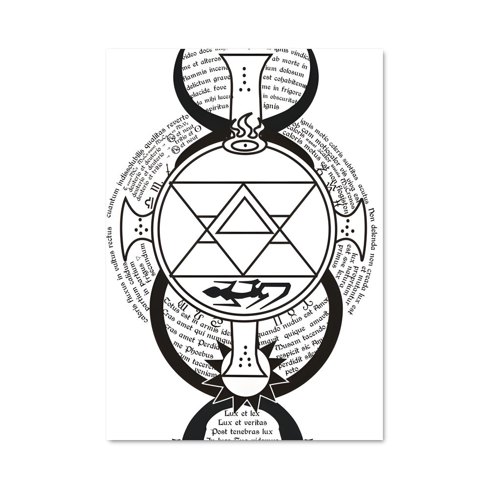 Poster Roue de la Vie