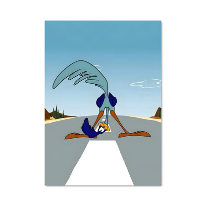 Poster Road Runner Acrobate