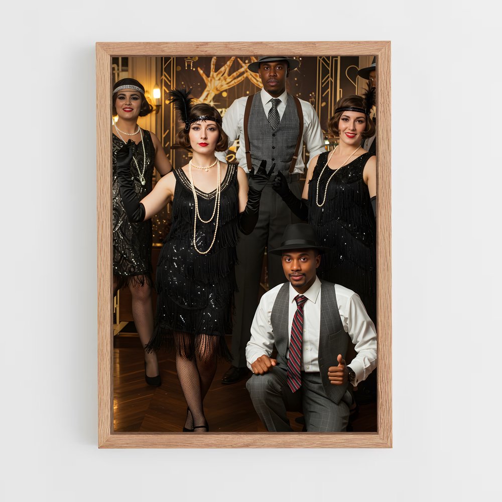 ap-roaring twenties-2 cadre Bois clair