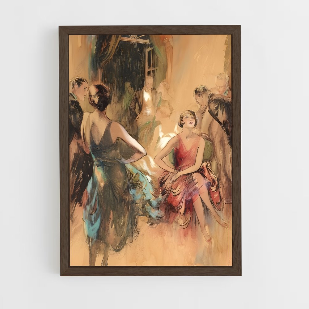 ap-roaring twenties-7 cadre Bois foncé