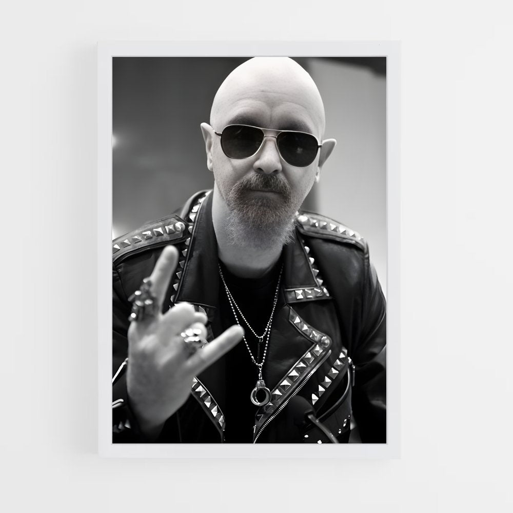 ap-rob halford-5 cadre Blanc