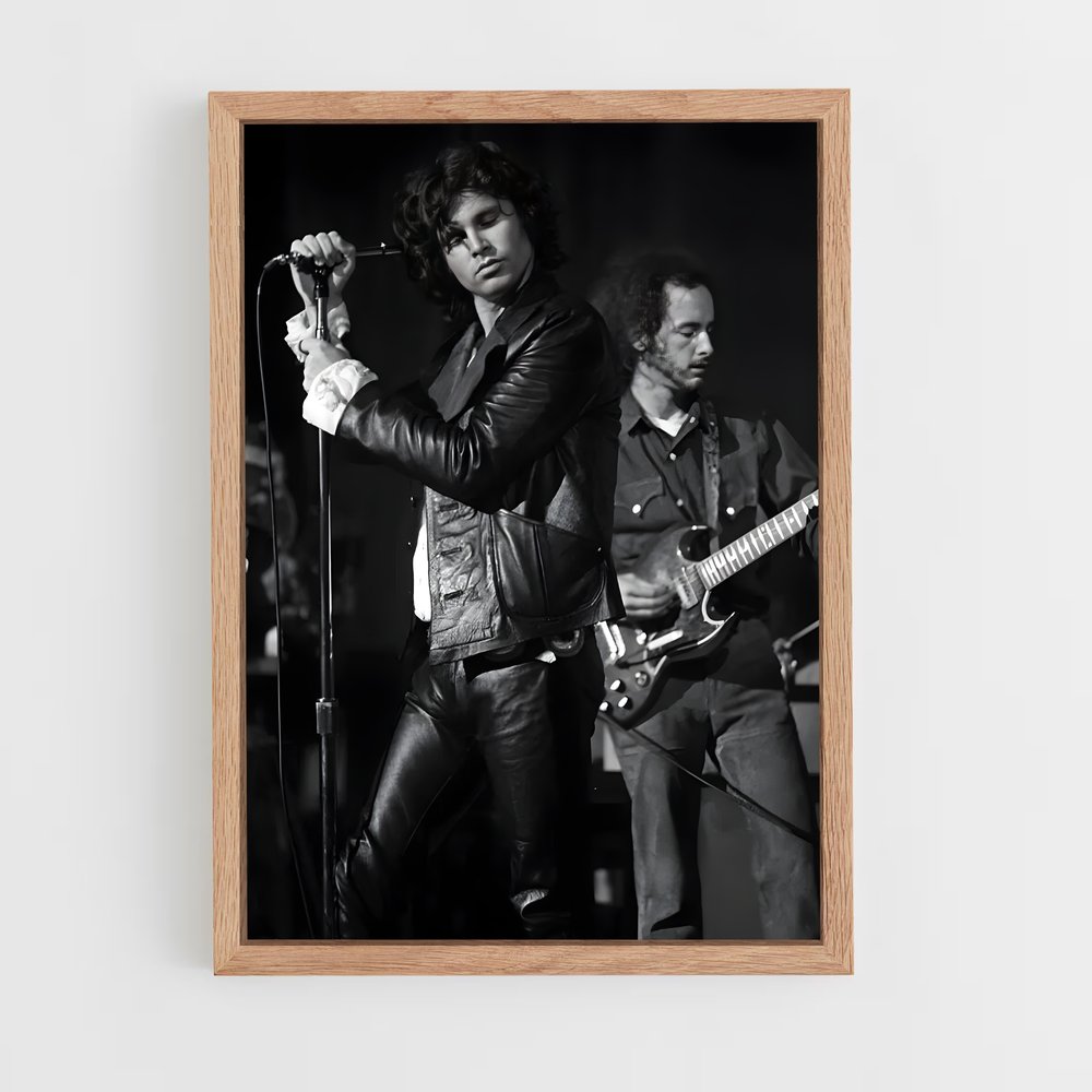 ap-robby krieger-6 cadre Bois clair