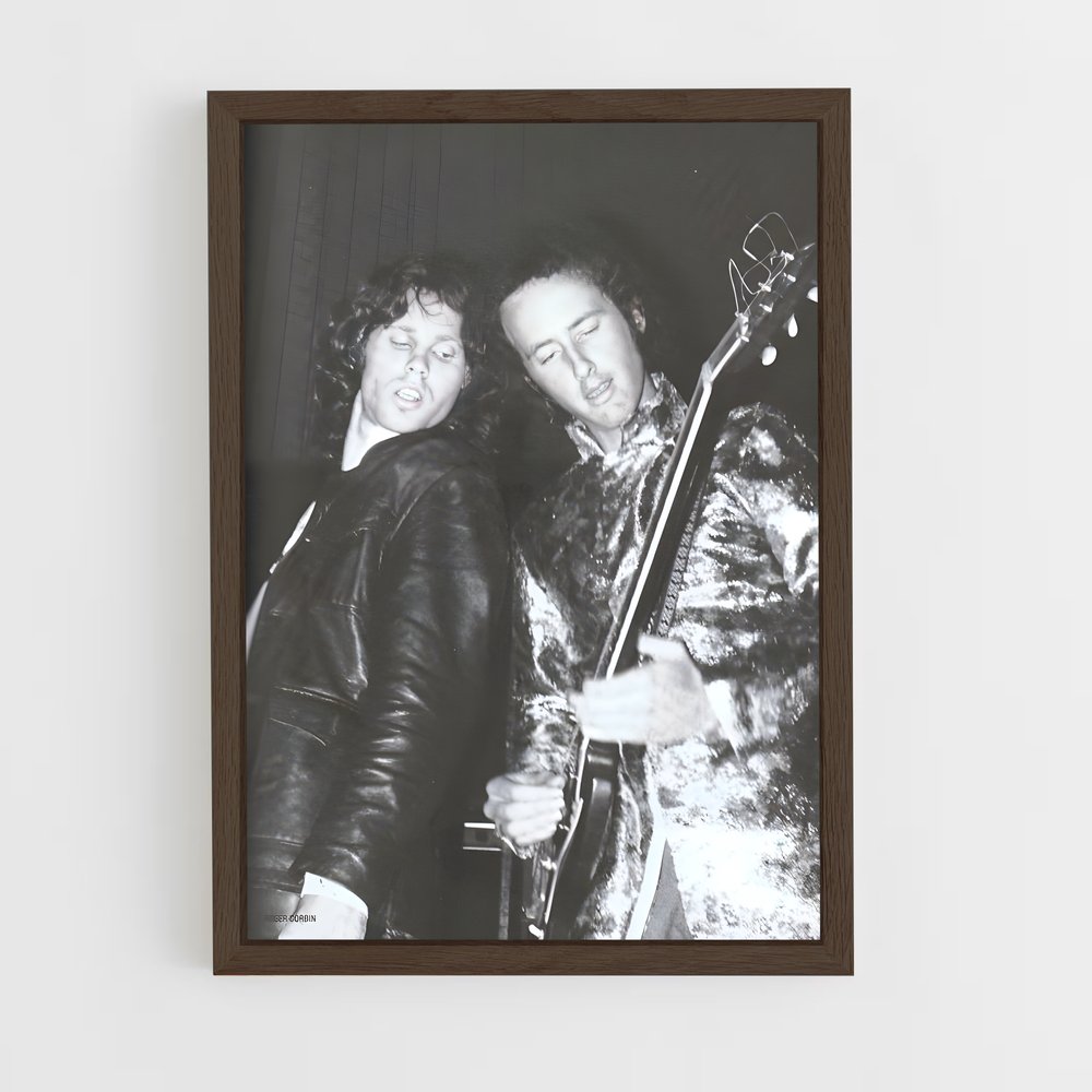 ap-robby krieger-7 cadre Bois foncé