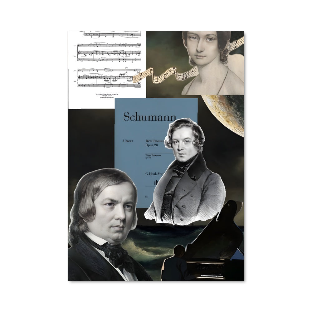 Poster Harmonies de Schumann
