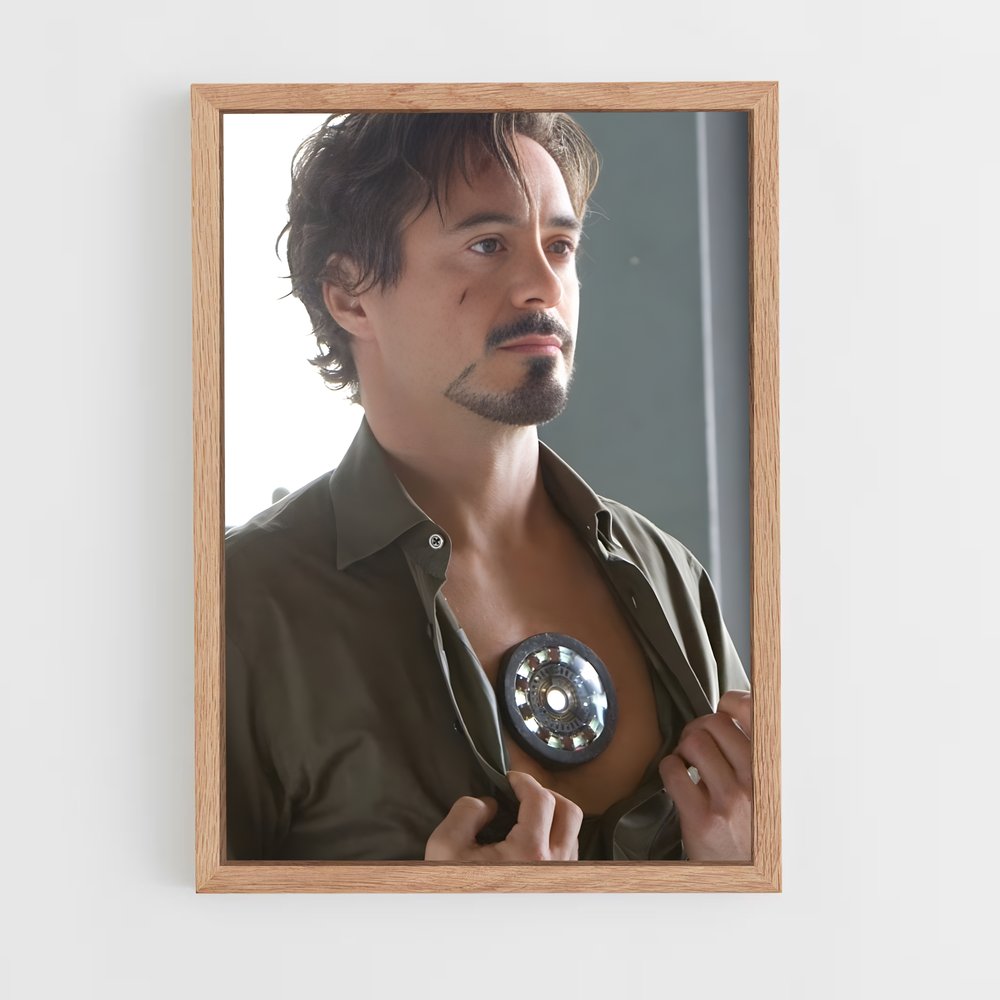 ap-robert downey jr-6 cadre Bois clair