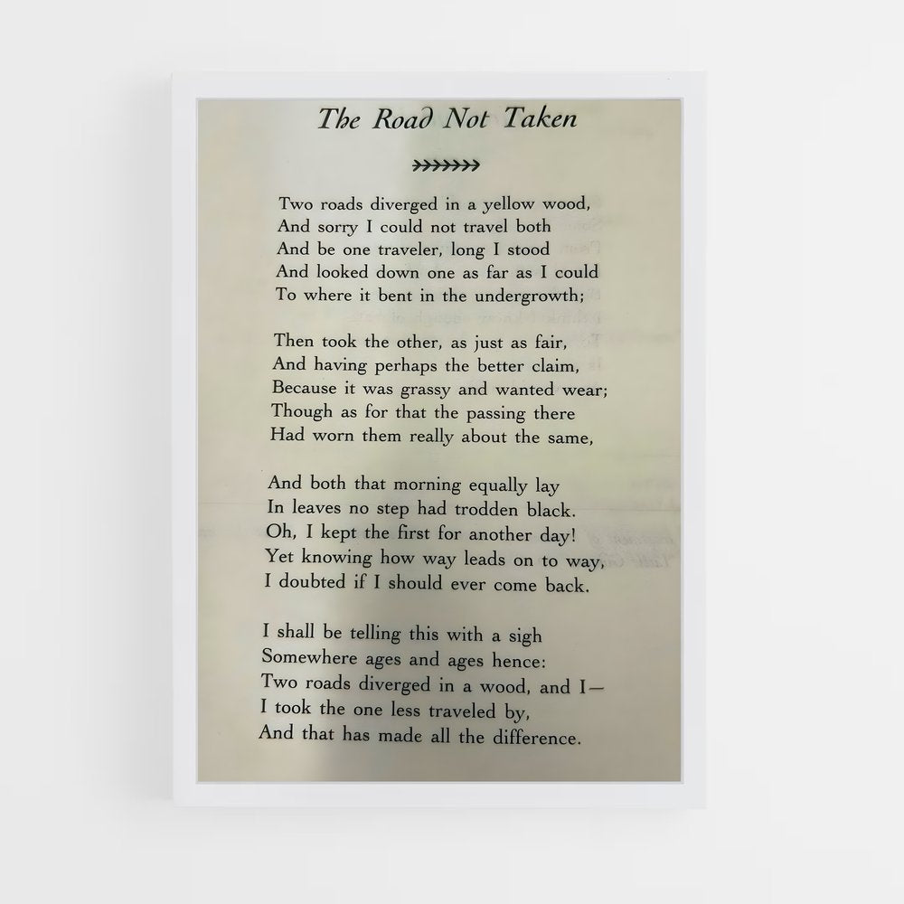 ap-robert frost-1 cadre Blanc