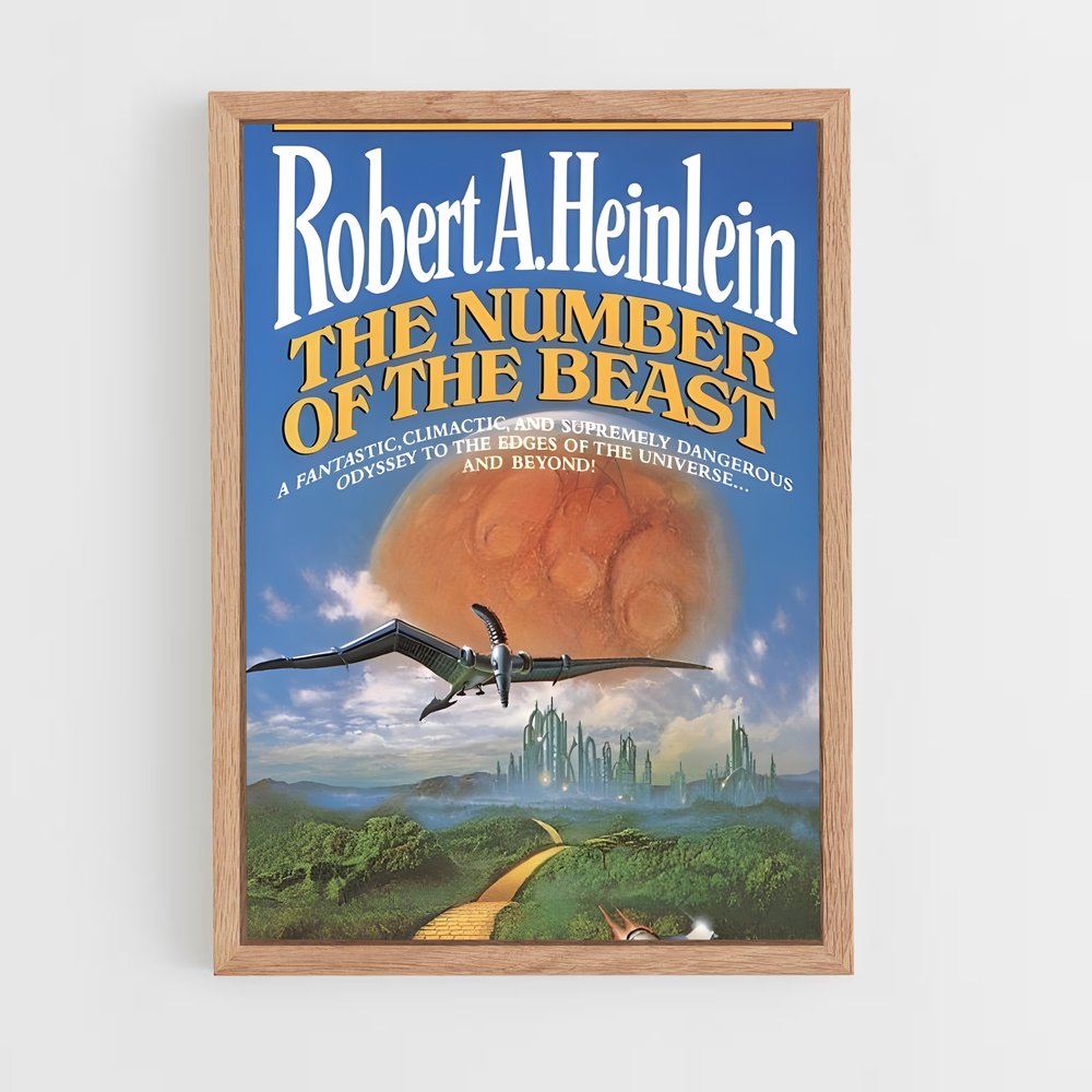 ap-robert heinlein-4 cadre Bois clair