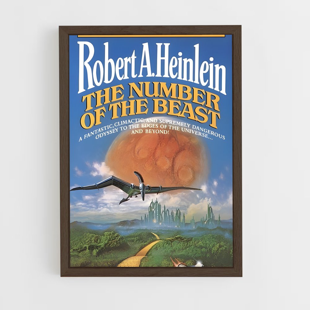 ap-robert heinlein-4 cadre Bois foncé