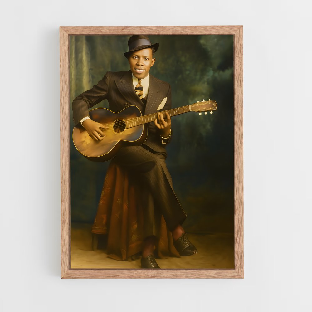 ap-robert johnson-1 cadre Bois clair