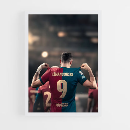 ap-robert lewandowski-5 cadre Blanc