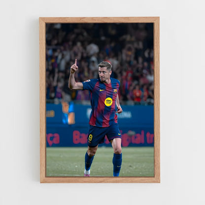 ap-robert lewandowski-7 cadre Bois clair