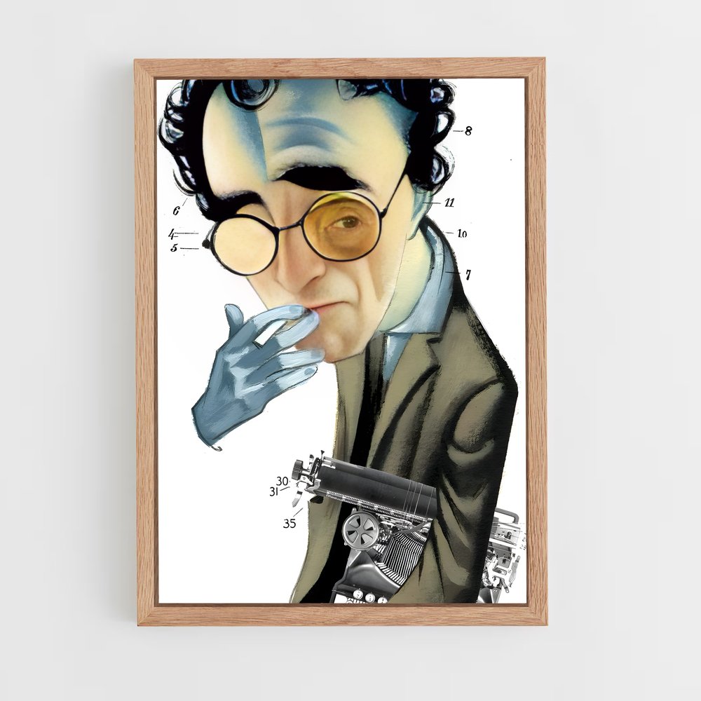 ap-roberto bolano-1 cadre Bois clair