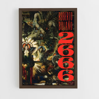 ap-roberto bolano-2 cadre Bois foncé