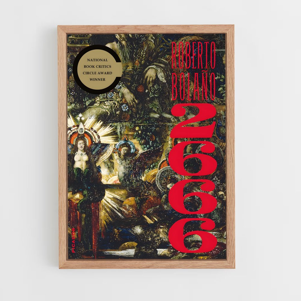ap-roberto bolano-5 cadre Bois clair
