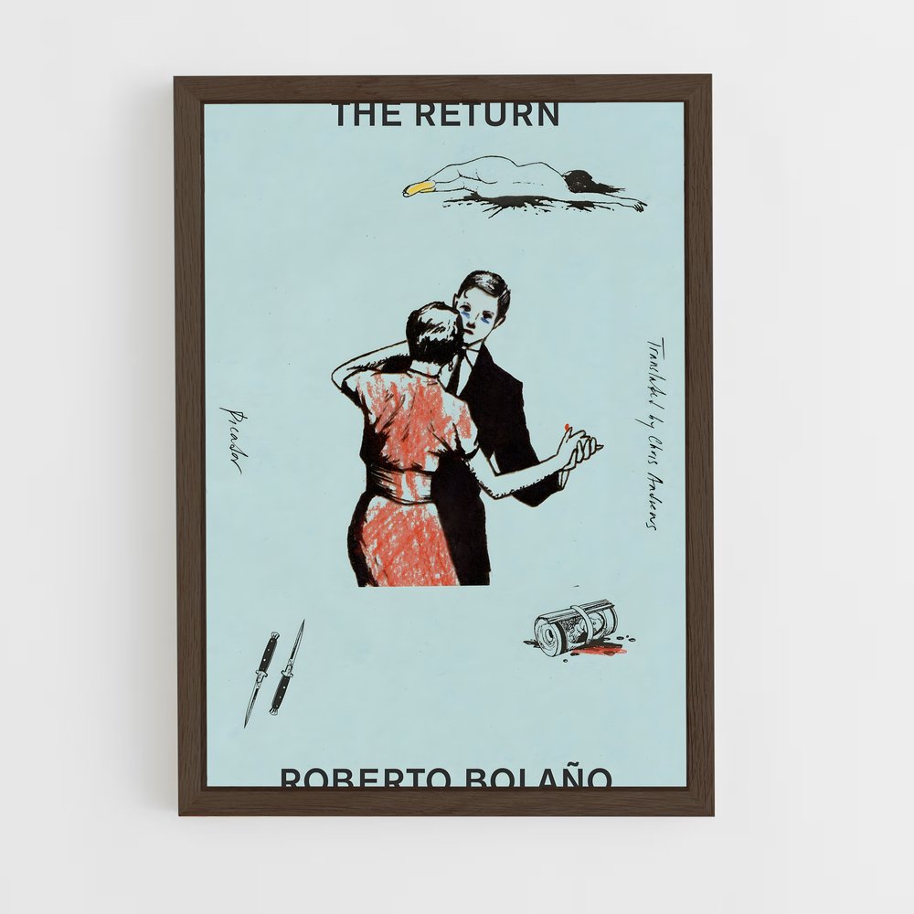ap-roberto bolano-7 cadre Bois foncé