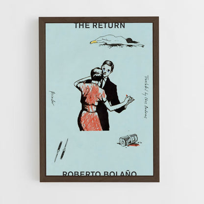 ap-roberto bolano-7 cadre Bois foncé