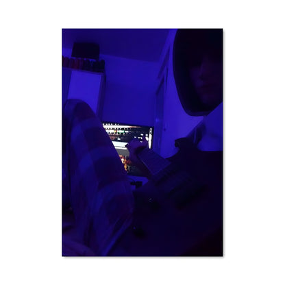 Poster Guitar Room Vibes
