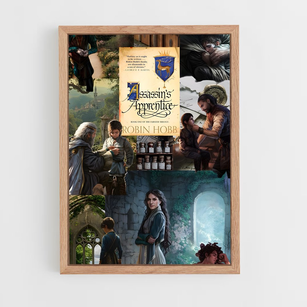 ap-robin hobb-1 cadre Bois clair