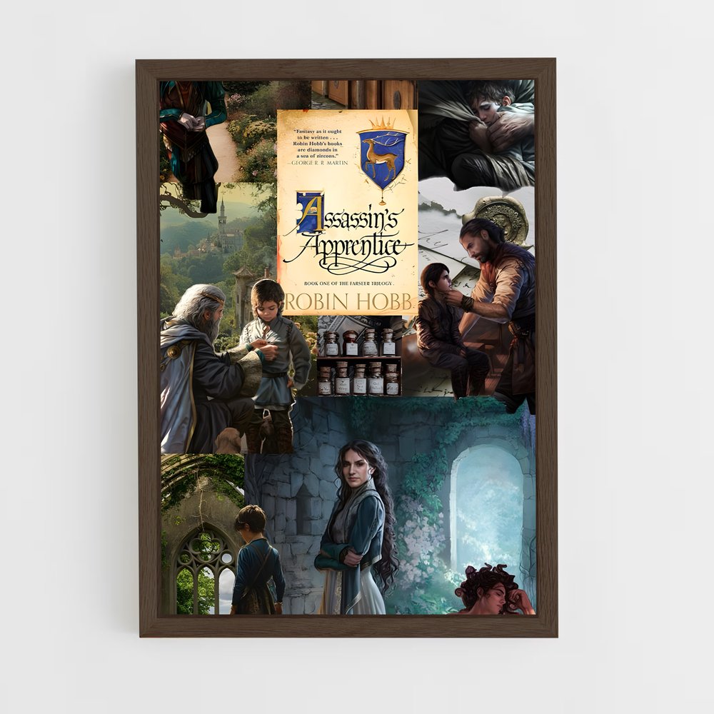 ap-robin hobb-1 cadre Bois foncé