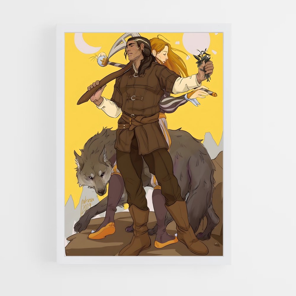 ap-robin hobb-4 cadre Blanc
