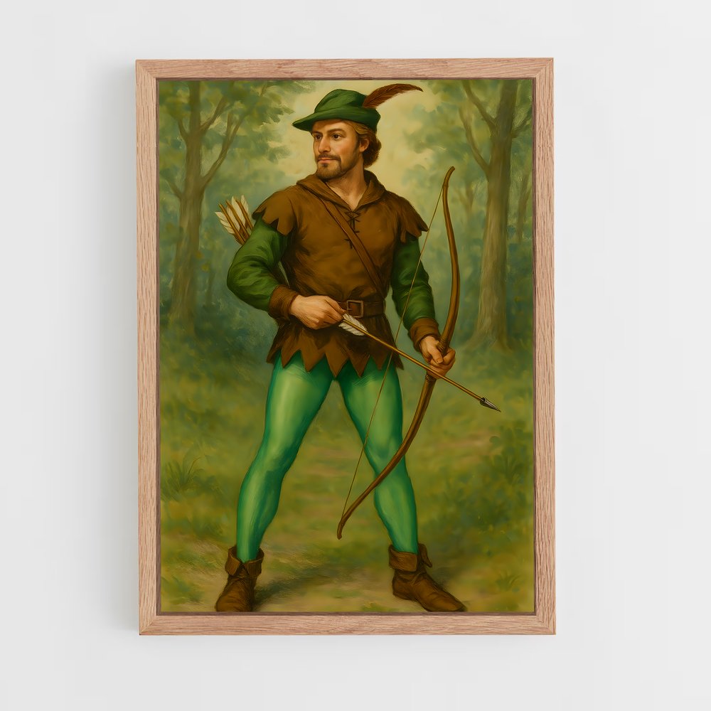ap-robin hood-2 cadre Bois clair