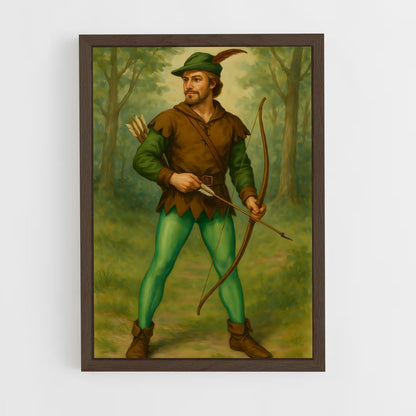 ap-robin hood-2 cadre Bois foncé