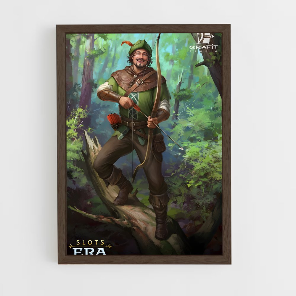 ap-robin hood-3 cadre Bois foncé