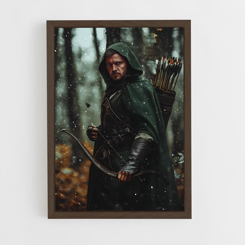 ap-robin hood legendary archer-6 cadre Bois foncé