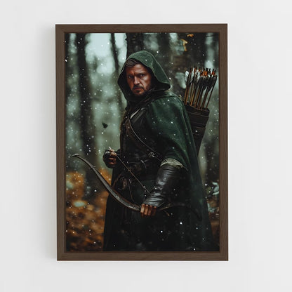 ap-robin hood legendary archer-6 cadre Bois foncé
