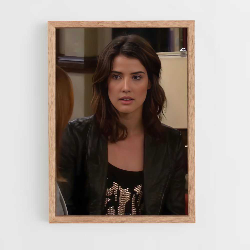 ap-robin scherbatsky-3 cadre Bois clair