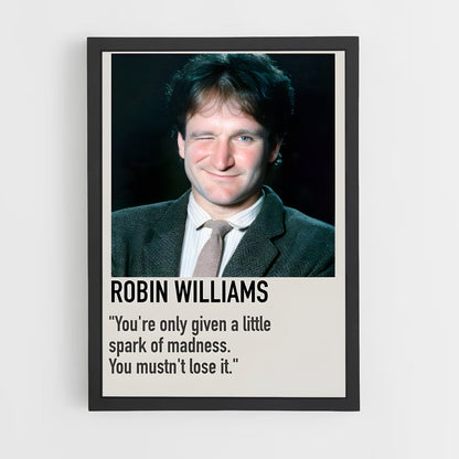 ap-robin williams-4 cadre Noir
