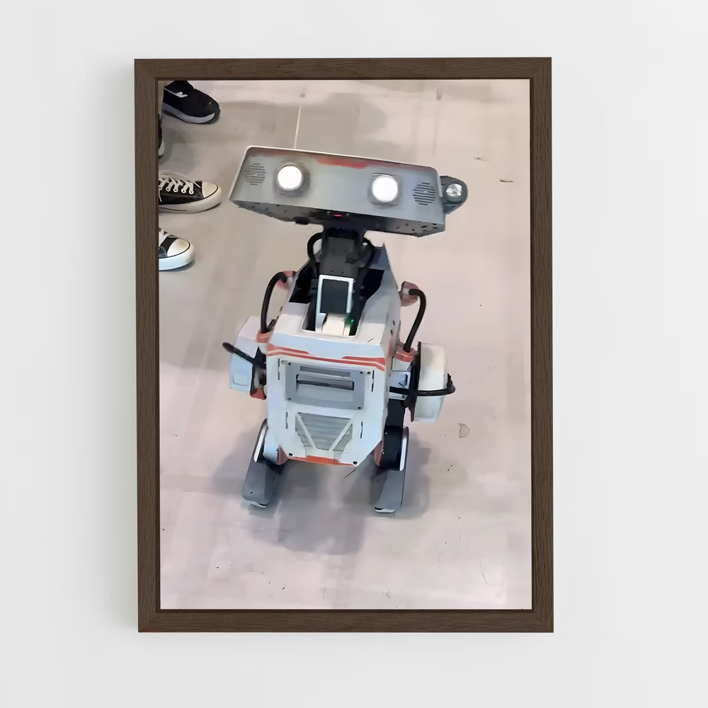 ap-robots-2 cadre Bois foncé