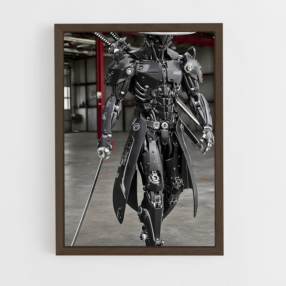ap-robots-4 cadre Bois foncé