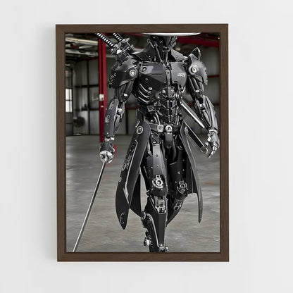 ap-robots-4 cadre Bois foncé