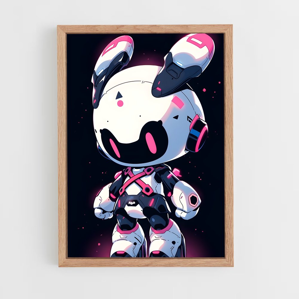 ap-robots-6 cadre Bois clair
