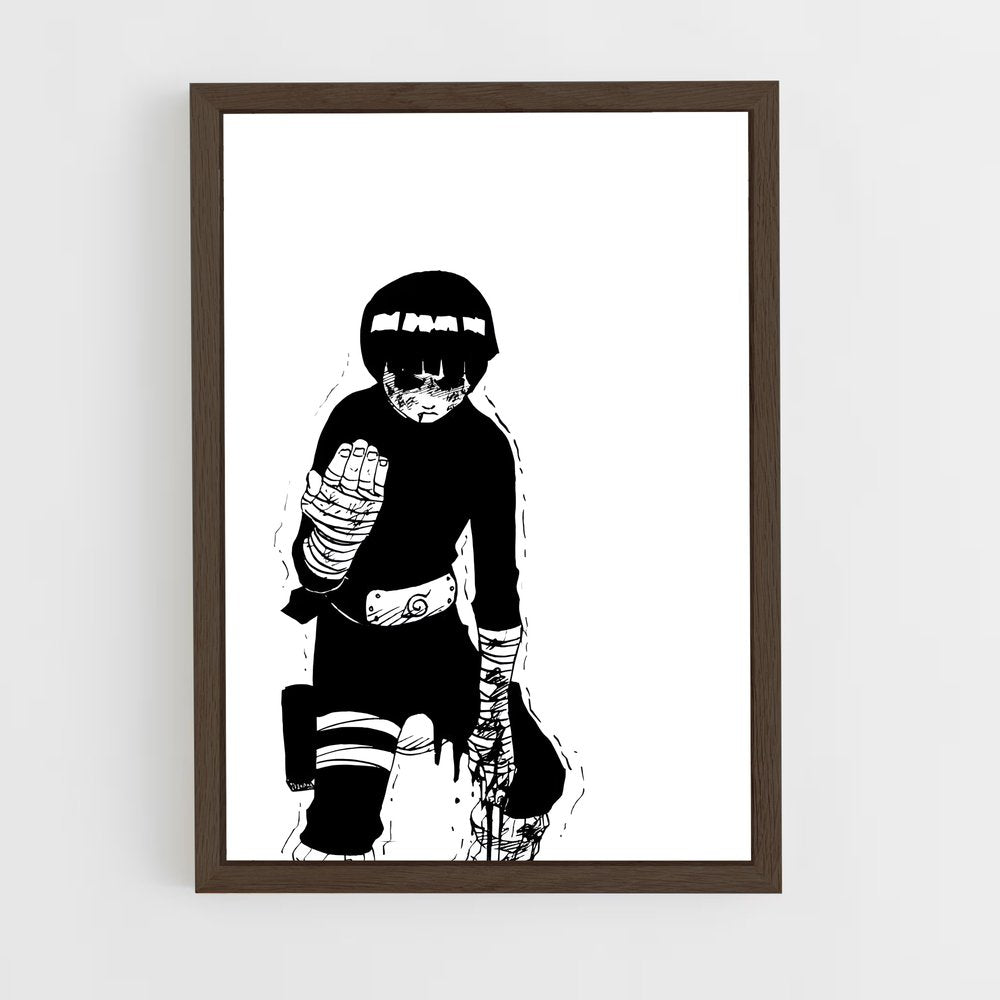 ap-rock lee-1 cadre Bois foncé