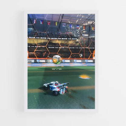 ap-rocket league-1 cadre Blanc