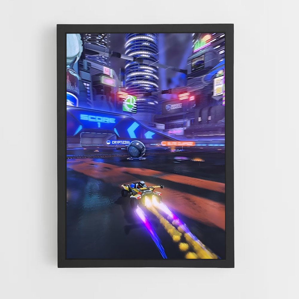 ap-rocket league-3 cadre Noir