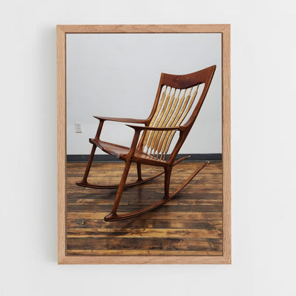 ap-rocking chair-2 cadre Bois clair