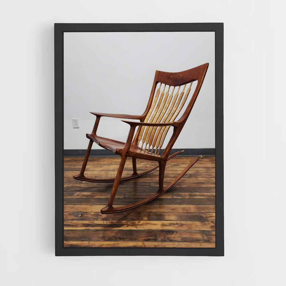 ap-rocking chair-2 cadre Noir