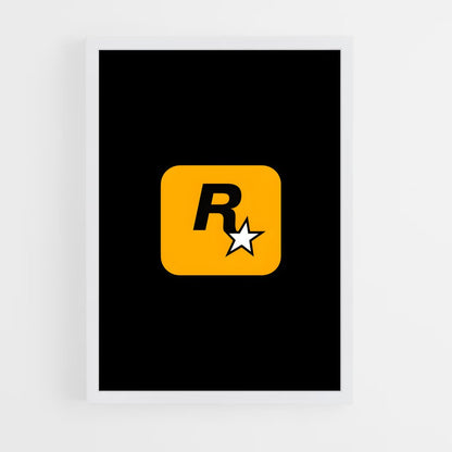 ap-rockstar games-1 cadre Blanc