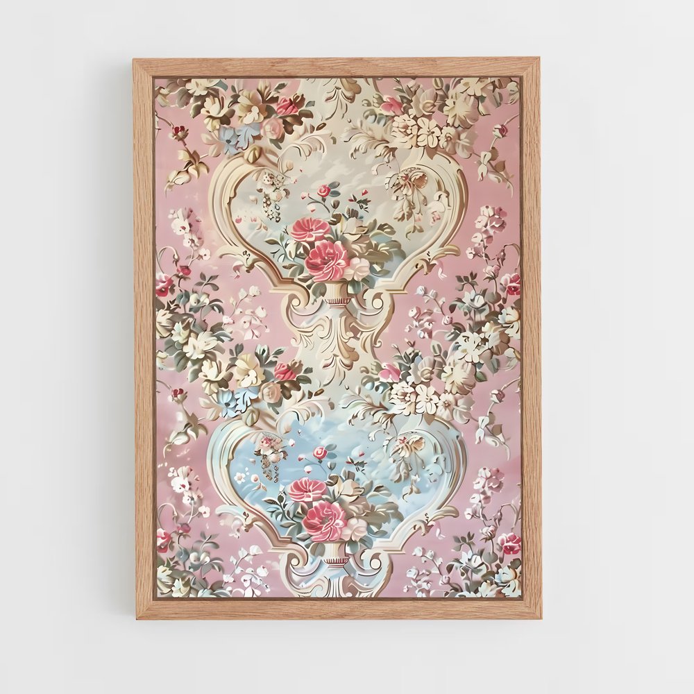 ap-rococo-10 cadre Bois clair