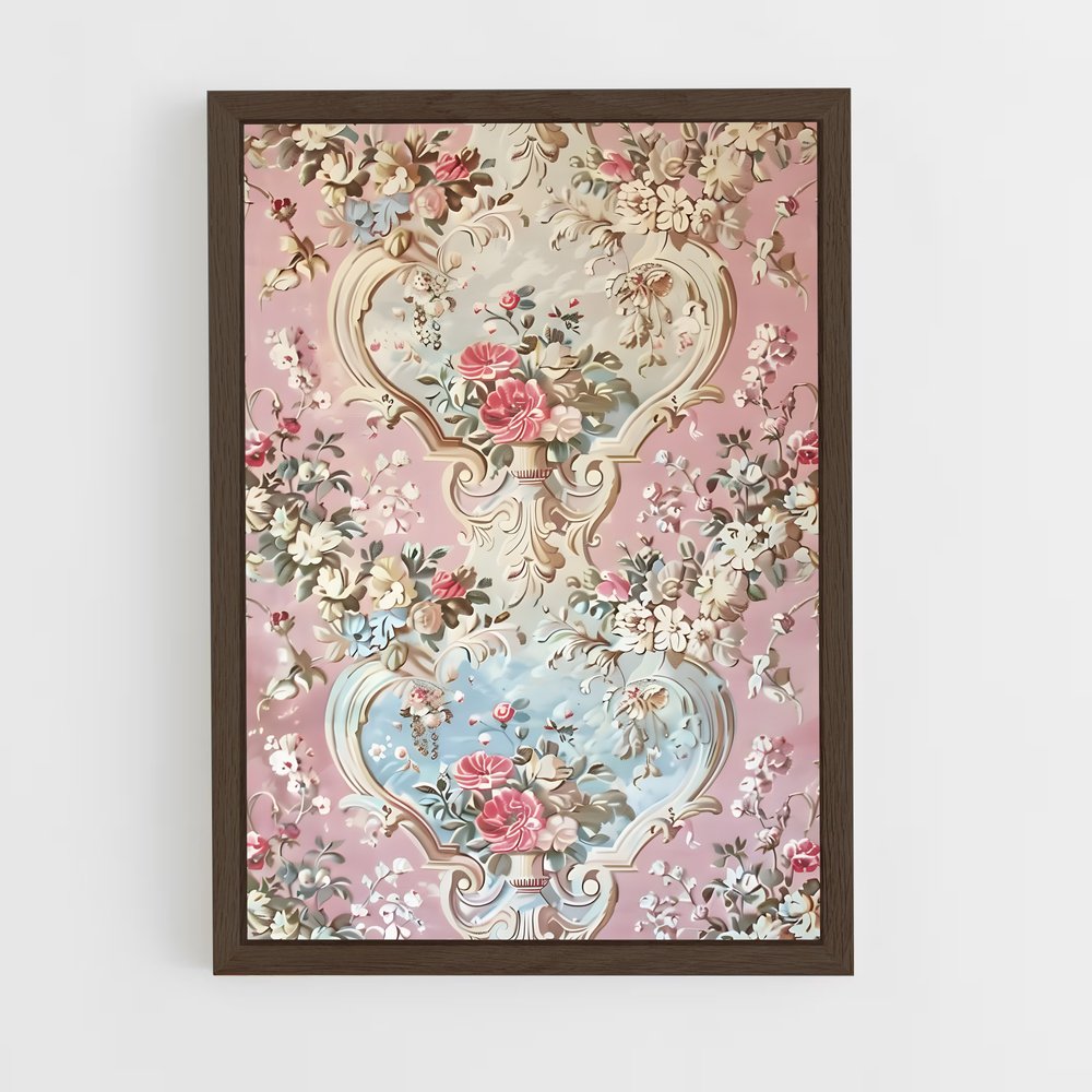 ap-rococo-10 cadre Bois foncé
