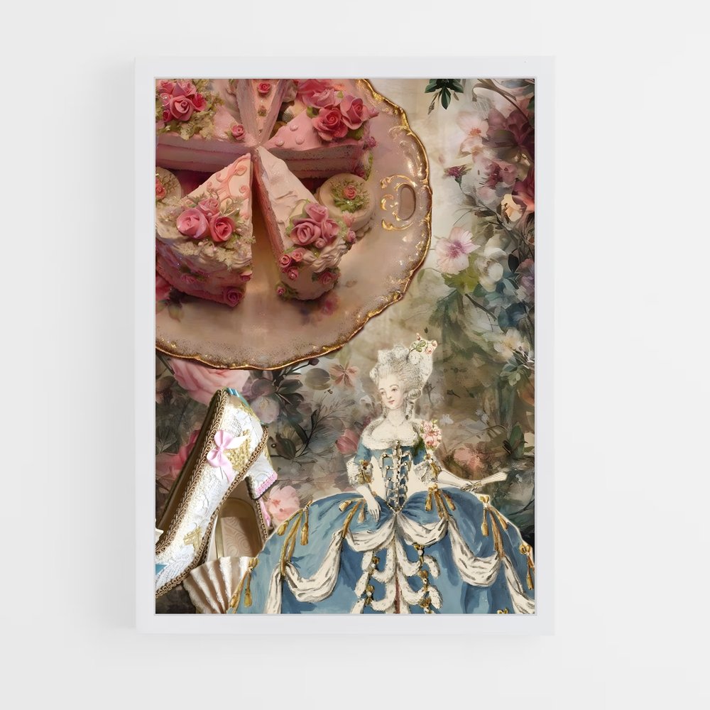 ap-rococo-12 cadre Blanc