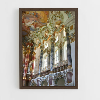 ap-rococo-4 cadre Bois foncé