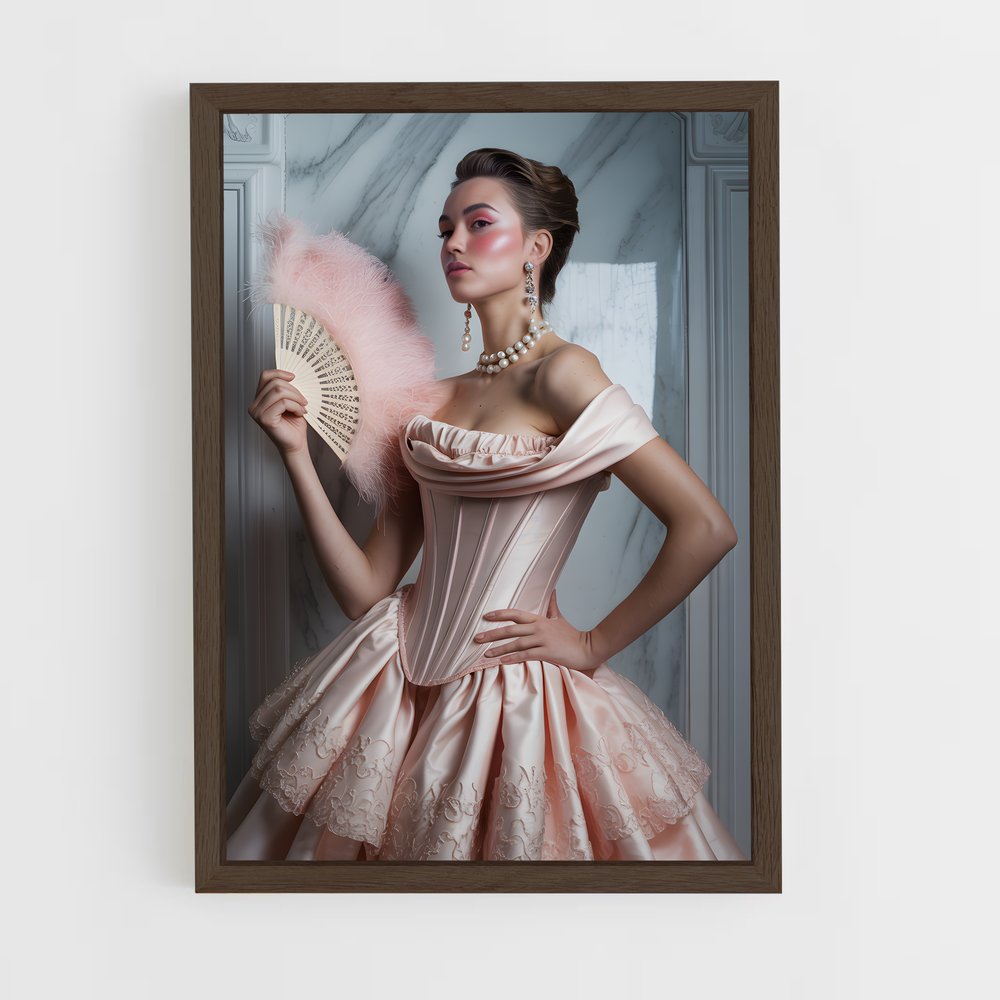 ap-rococo-7 cadre Bois foncé