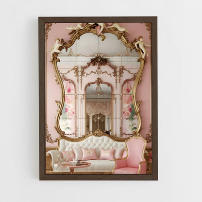 ap-rococo-8 cadre Bois foncé